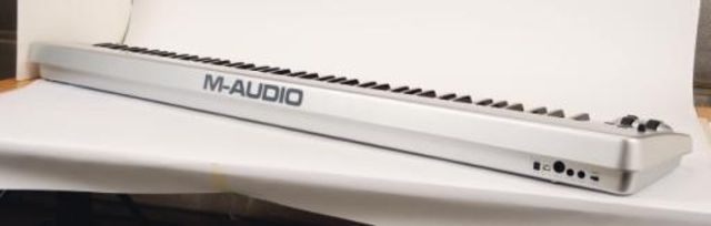 At 10kg, the Keystation is still a sturdy machine. At 10kg, the Keystation is still a sturdy machine.